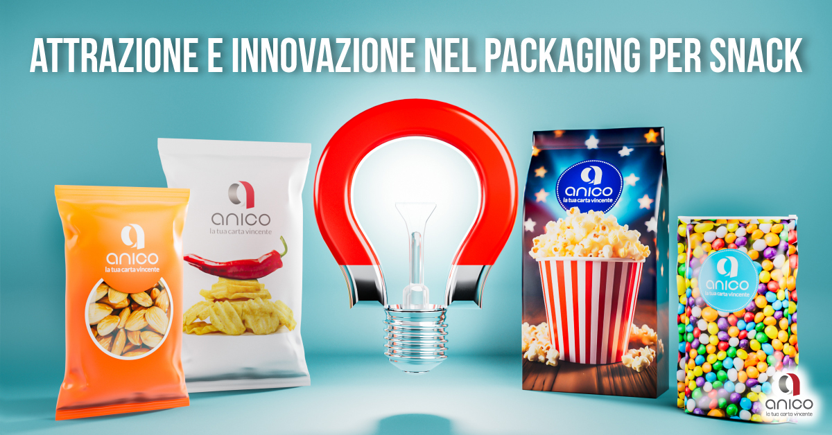 Il Packaging per Snack: come attrarre i consumatori con un packaging innovativo